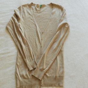 100% cotton cardigan